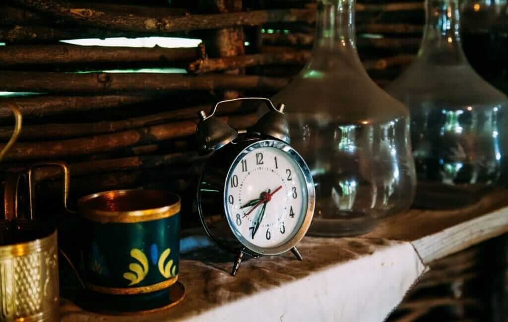 Old school alarm clock